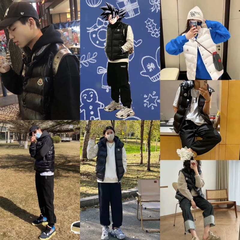 몽클레르 티브 다운 베스트 (클래식 광택) 12