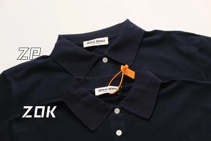 미우미우 페이크 투피스 폴로 반팔 15