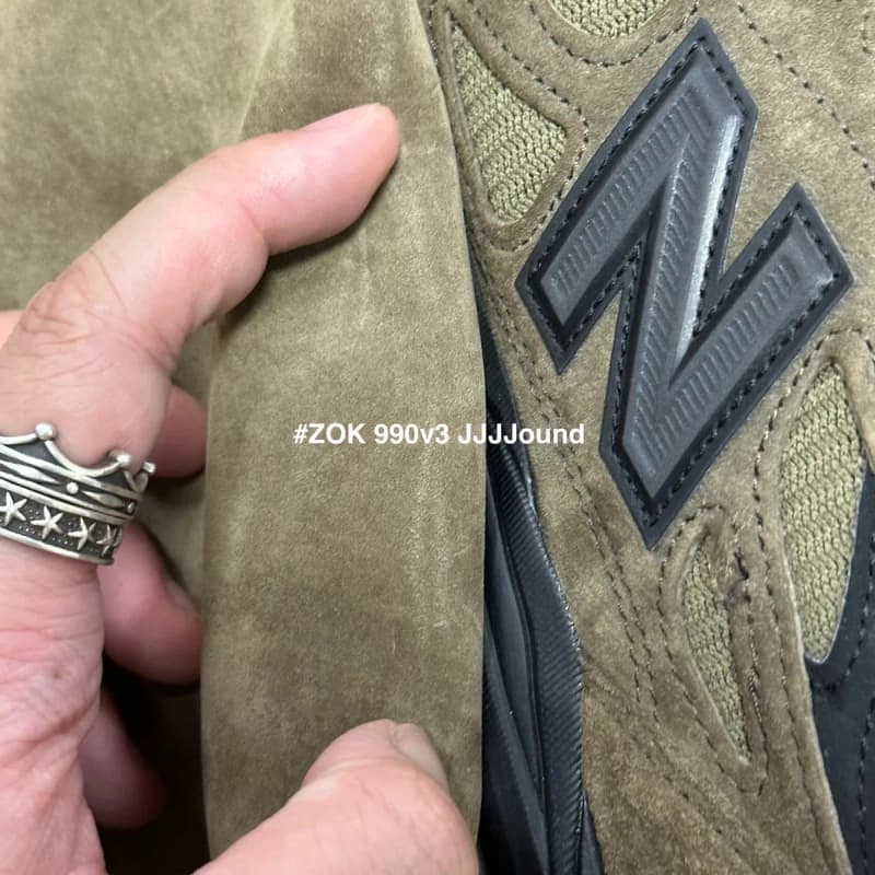 뉴발란스 990v3 JJJJound (브라운 블랙) 11