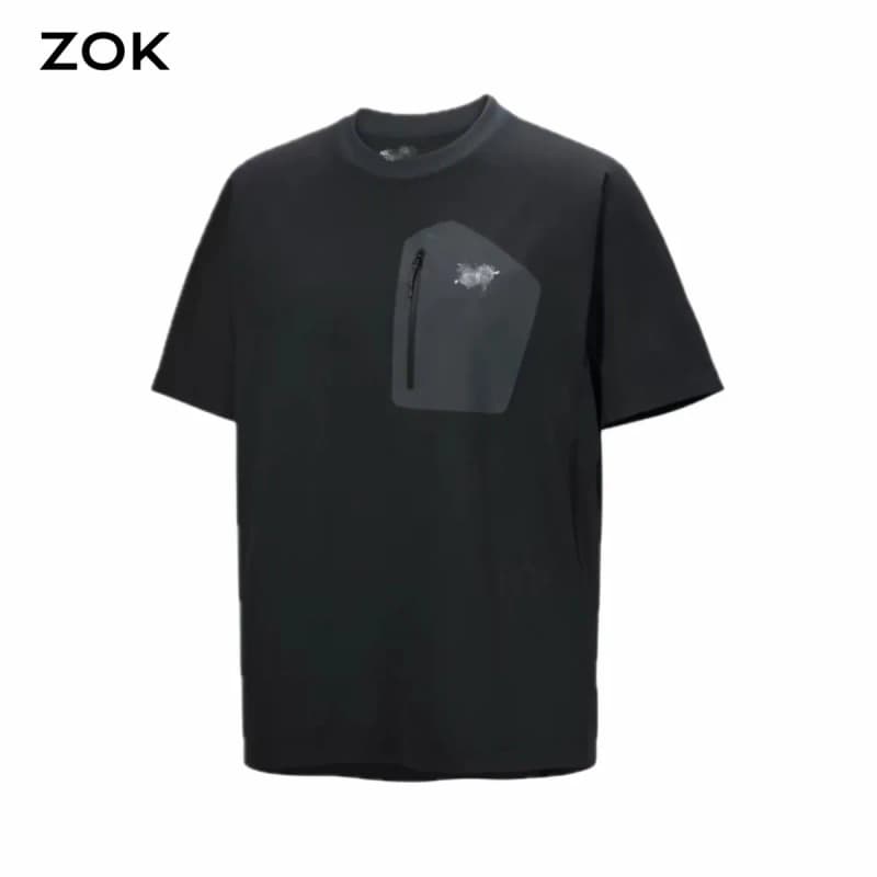 ZOK 코온씰 포켓 프린트 반팔 티셔츠 상세 1