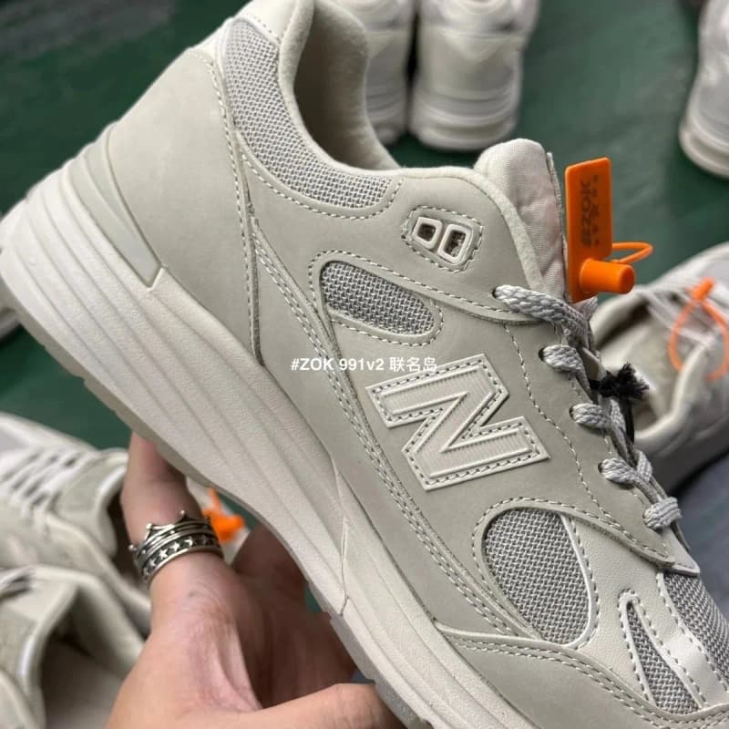 뉴발란스 991v2 스니커즈 (베이지) 9