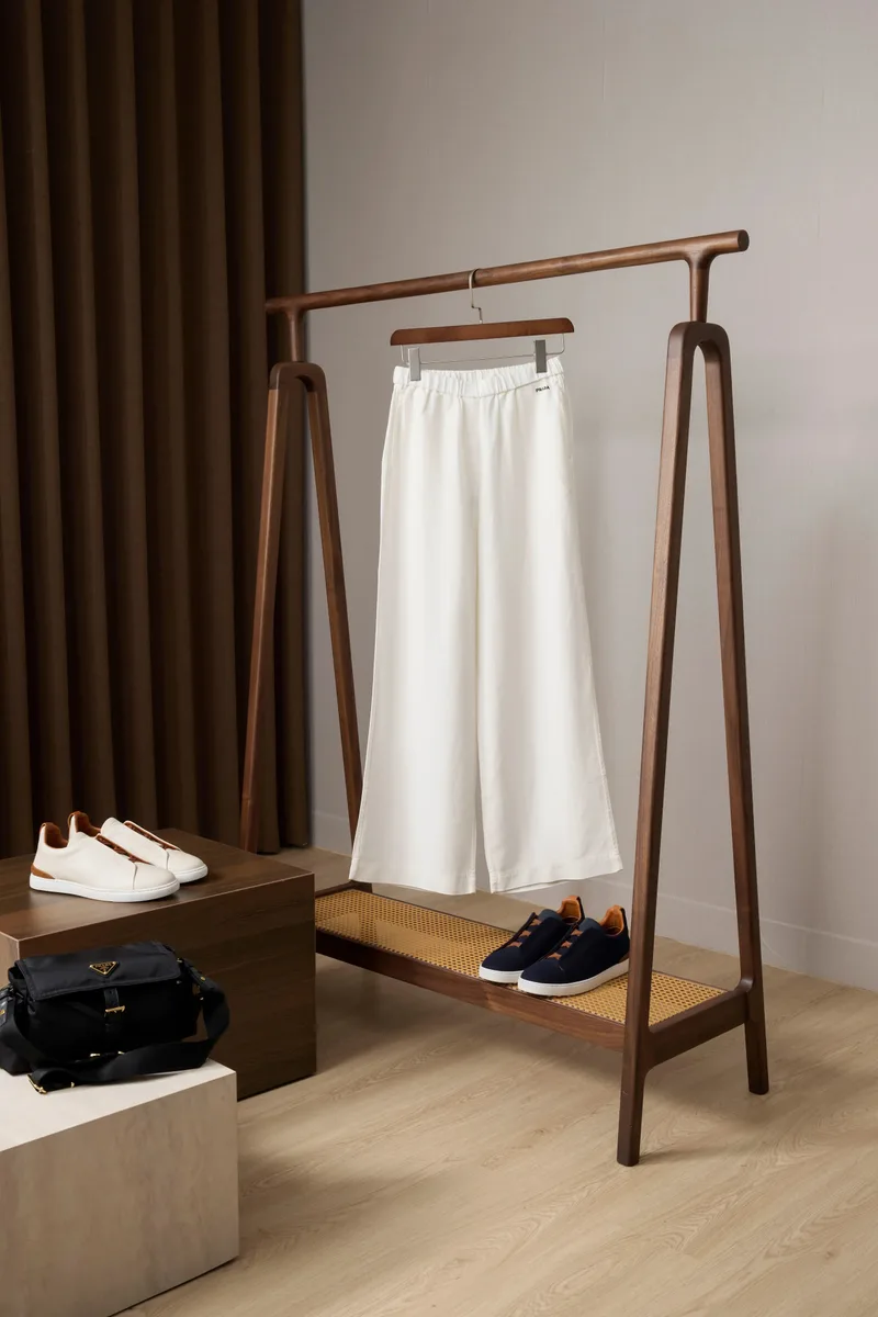 프라다 아마 와이드 슬랙스 (리넨) 13