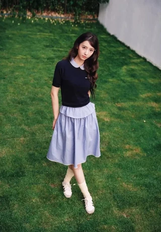 미우미우 체크 플레어 스커트 23