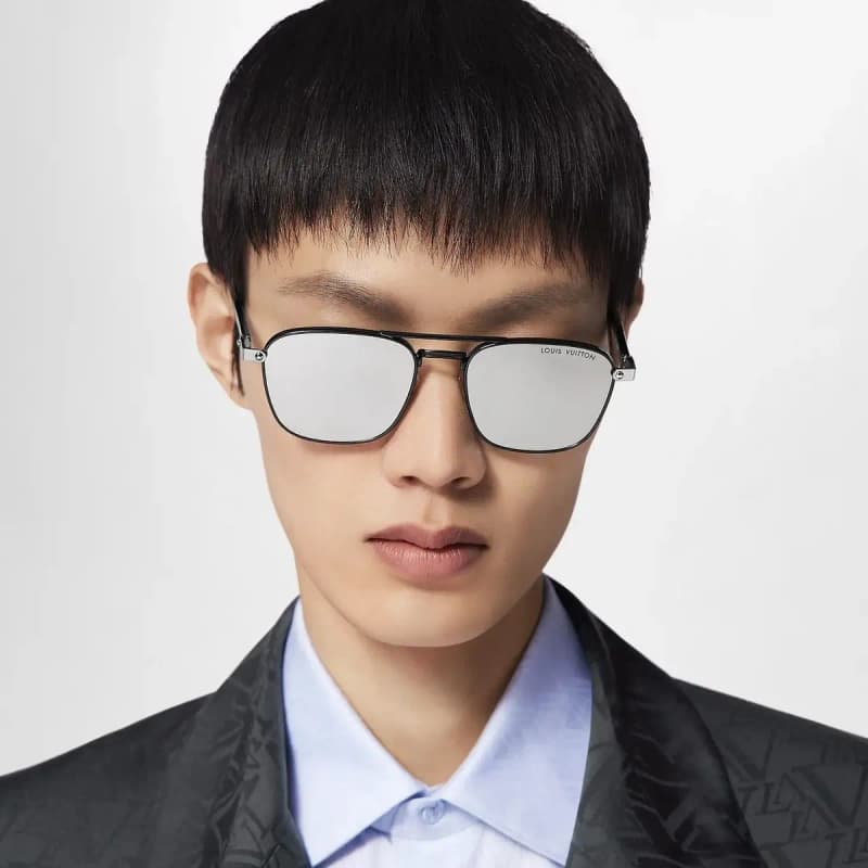 루이비통 시그니처 메탈 스퀘어 선글라스 25