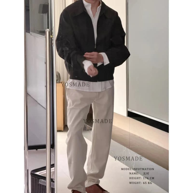 르메르 올드머니 오버핏 하이웨이스트 리넨 자켓 상세 2