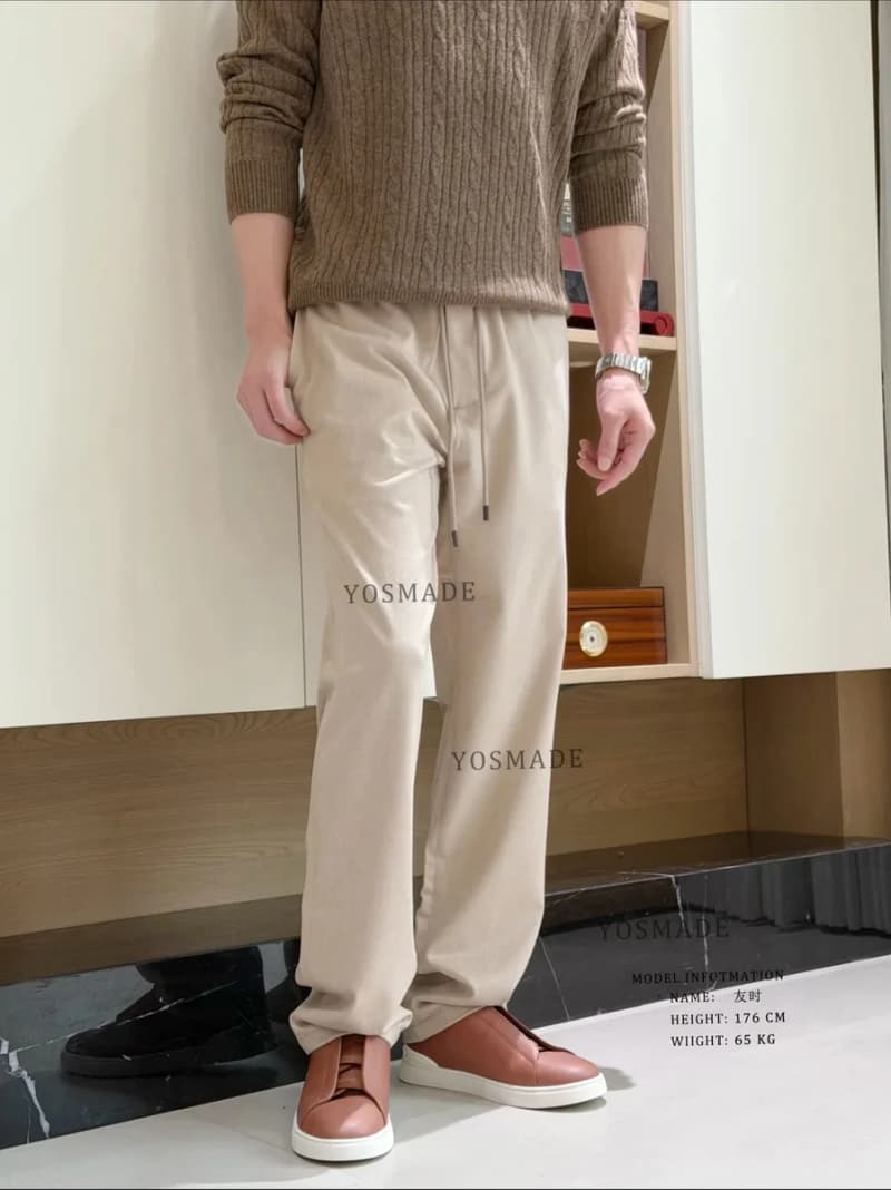 벨루티 올드머니 기모 슬림핏 조거 팬츠 7
