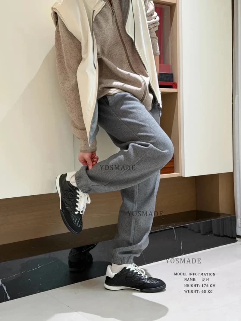 로로피아나 로체어 기모 밴딩 조거 팬츠 6