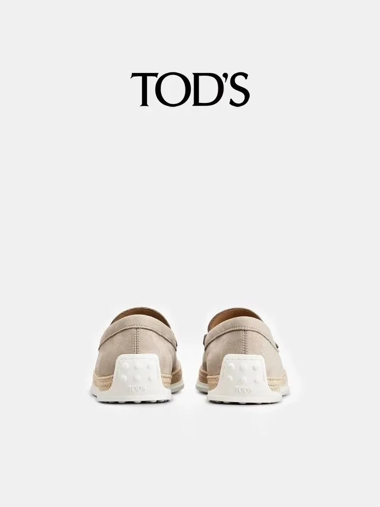 토즈 로퍼 슬립온 캐주얼 (스웨이드 프로스트 카프스킨, 라피아 편직 밑창) 19