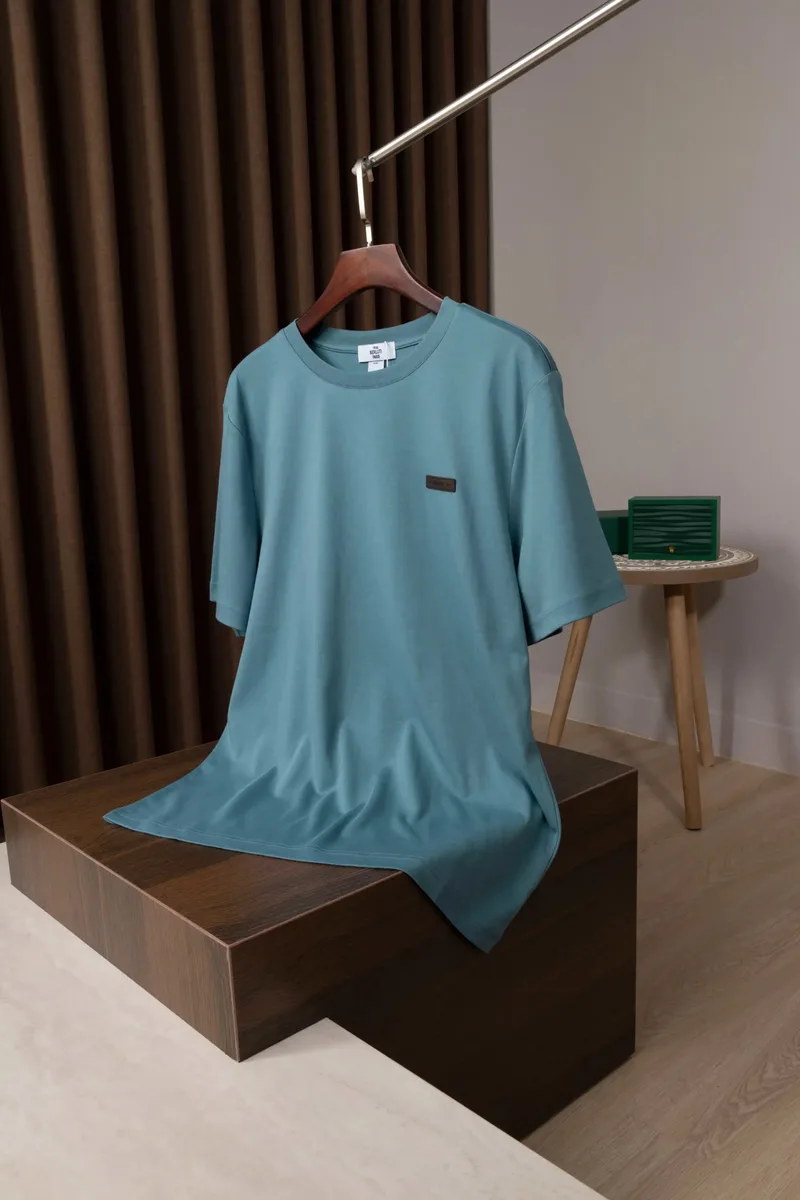 벨루티 카우하이드 로고 크루넥 반팔 티셔츠 9