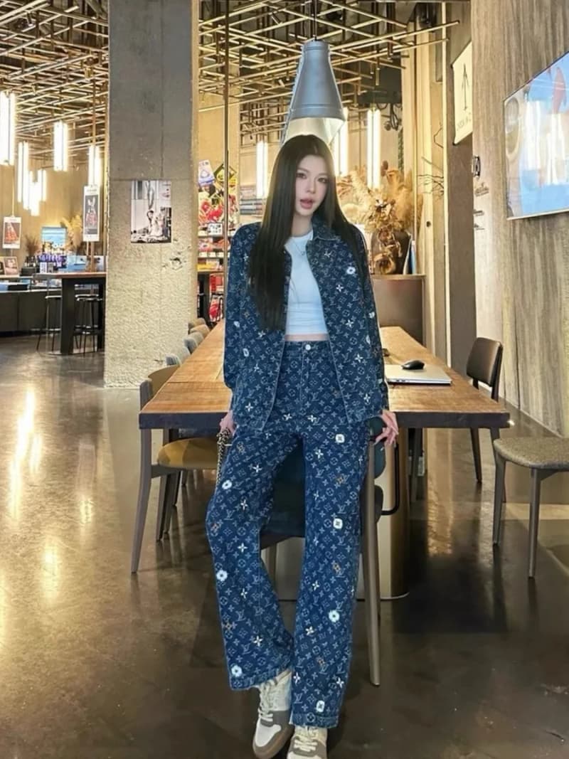 루이비통 몽그램 전판 데님 자켓 (V.페이든 콜라보) 7