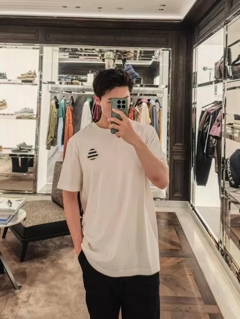 몽클레르 스트라이프 나우티컬 자수 패치 반팔 티셔츠 8