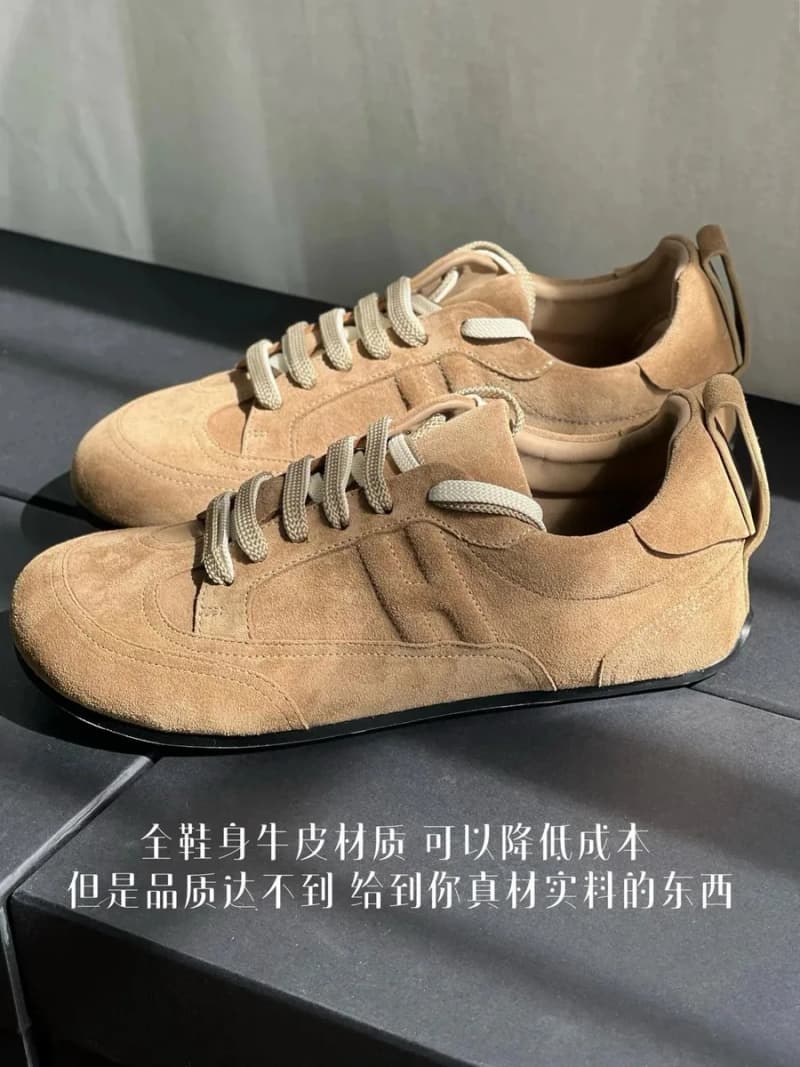 에르메스 메이 더비 스니커즈 (스웨이드) 19