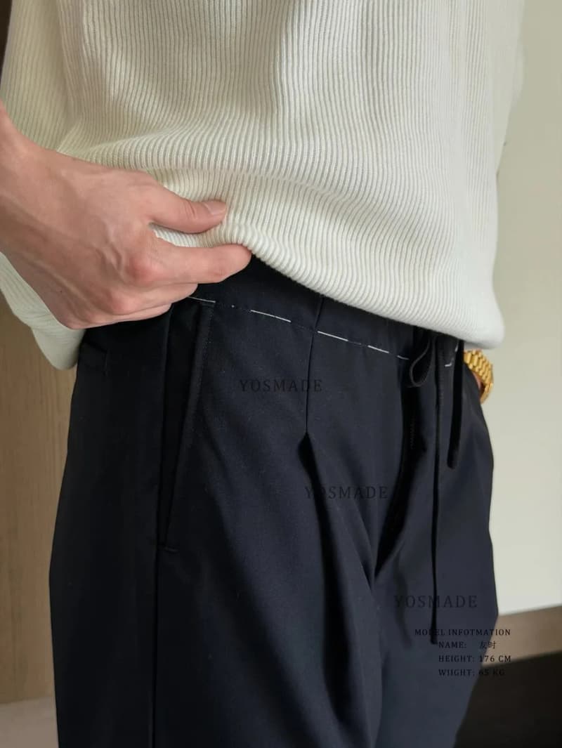 메종마르지엘라 올드머니 드로우스트링 캐주얼 울 팬츠 (썸머 씬) 10