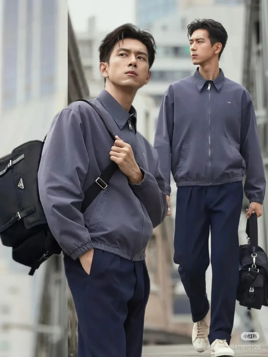 프라다 리사이클 나일론 메신저백 더블버클 8