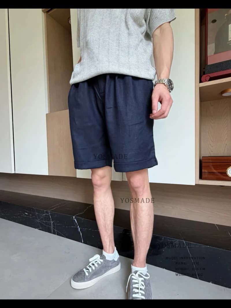 브루넬로 쿠치넬리 리넨 루즈 드로스트링 캐주얼 반바지 11