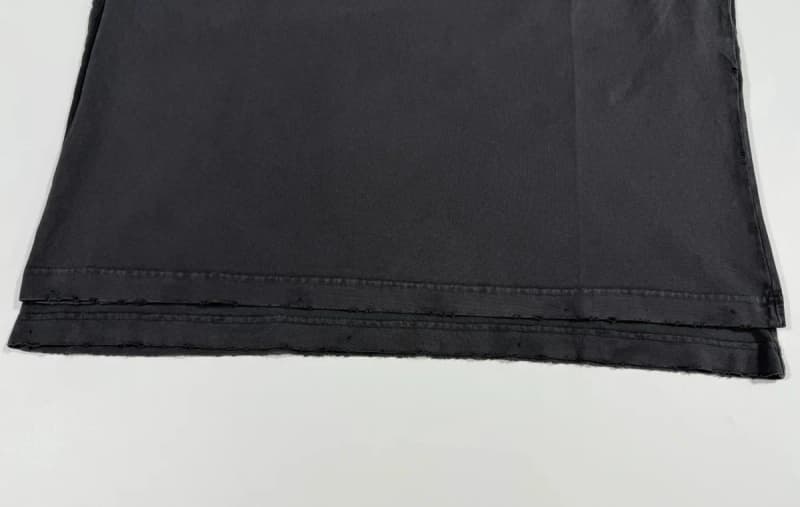 발렌시아가 테이프 레터 프린트 반팔 티셔츠 (워싱) 17