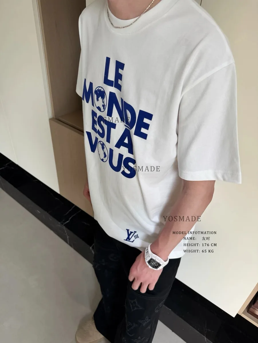 루이비통 르몽드 에스타부 그래픽 티셔츠 6
