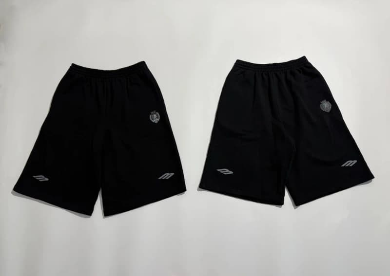 발렌시아가 럭비 반바지 (블랙, 신장 롱스테이플 코튼) 7