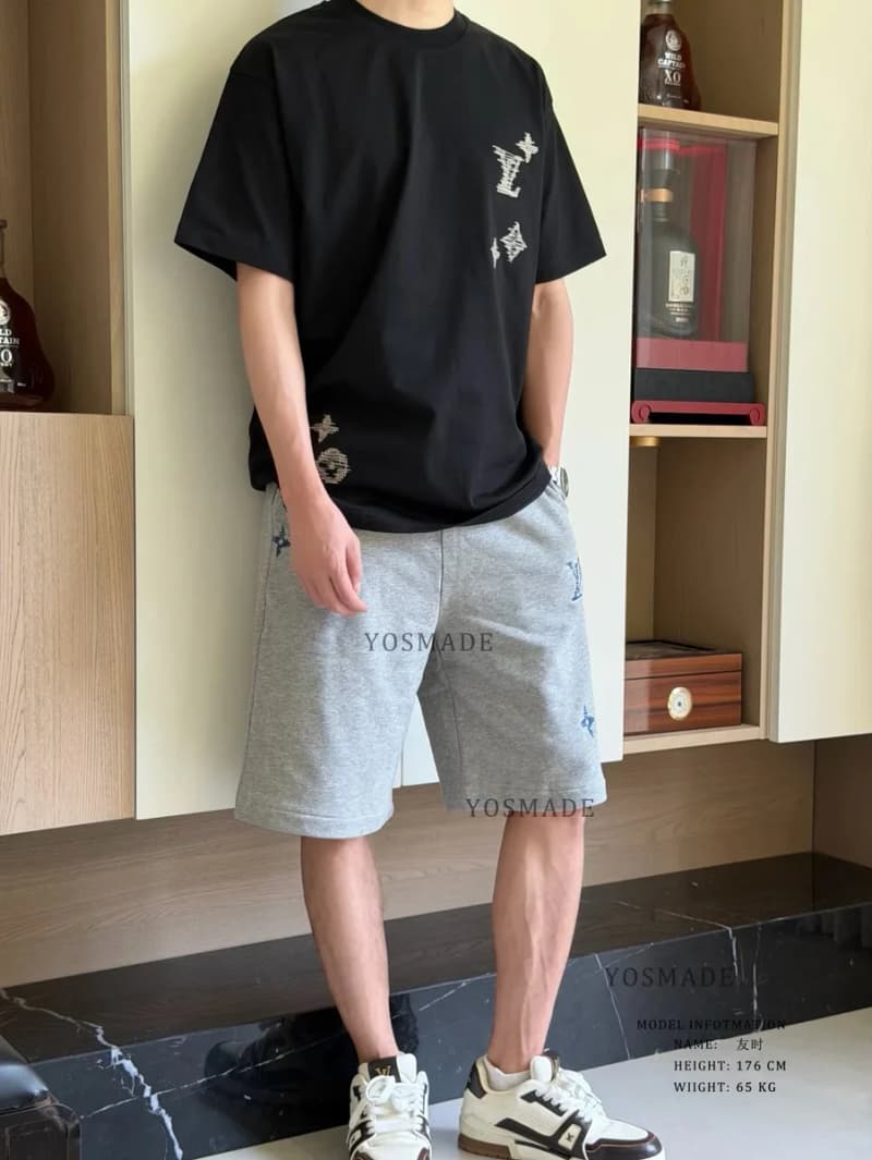 루이비통 이레귤러 로고 자수 루즈핏 티셔츠 14