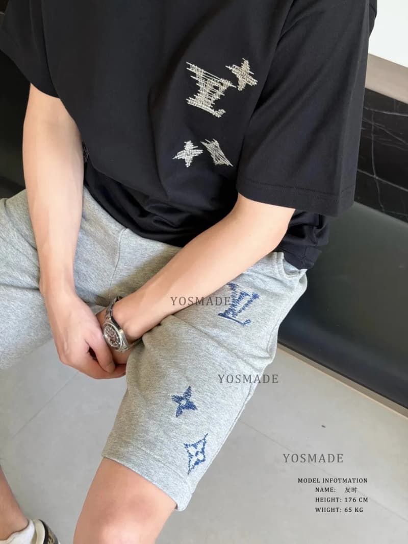 루이비통 이레귤러 로고 자수 루즈핏 티셔츠 18