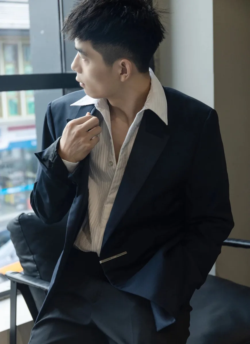 지방시 오간 카라 셔츠 (스트라이프) 6