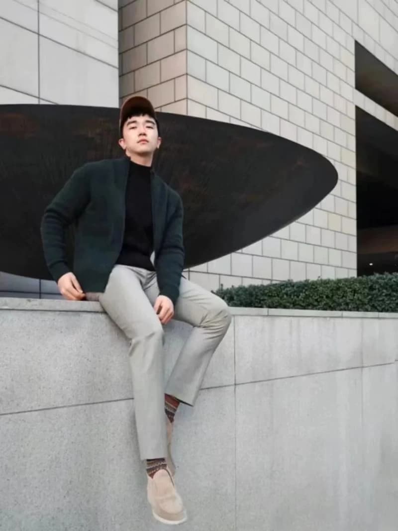 로로피아나 미드탑 캐주얼 로퍼 (하이 실크 불벨벳) 8