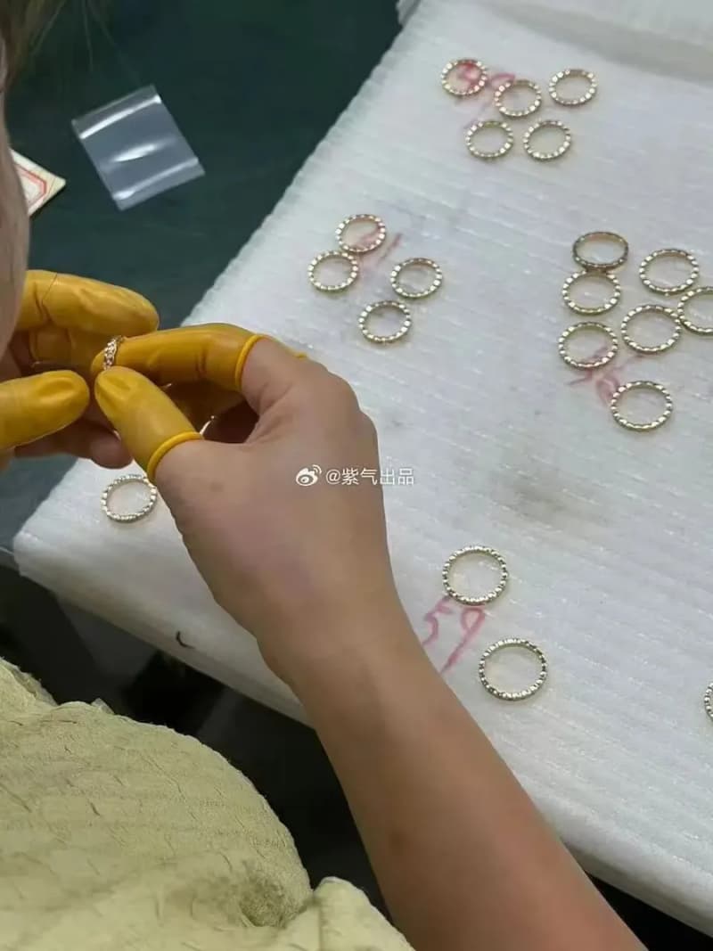 샤넬 코코 크러쉬 나로우 풀 다이아 반지 10