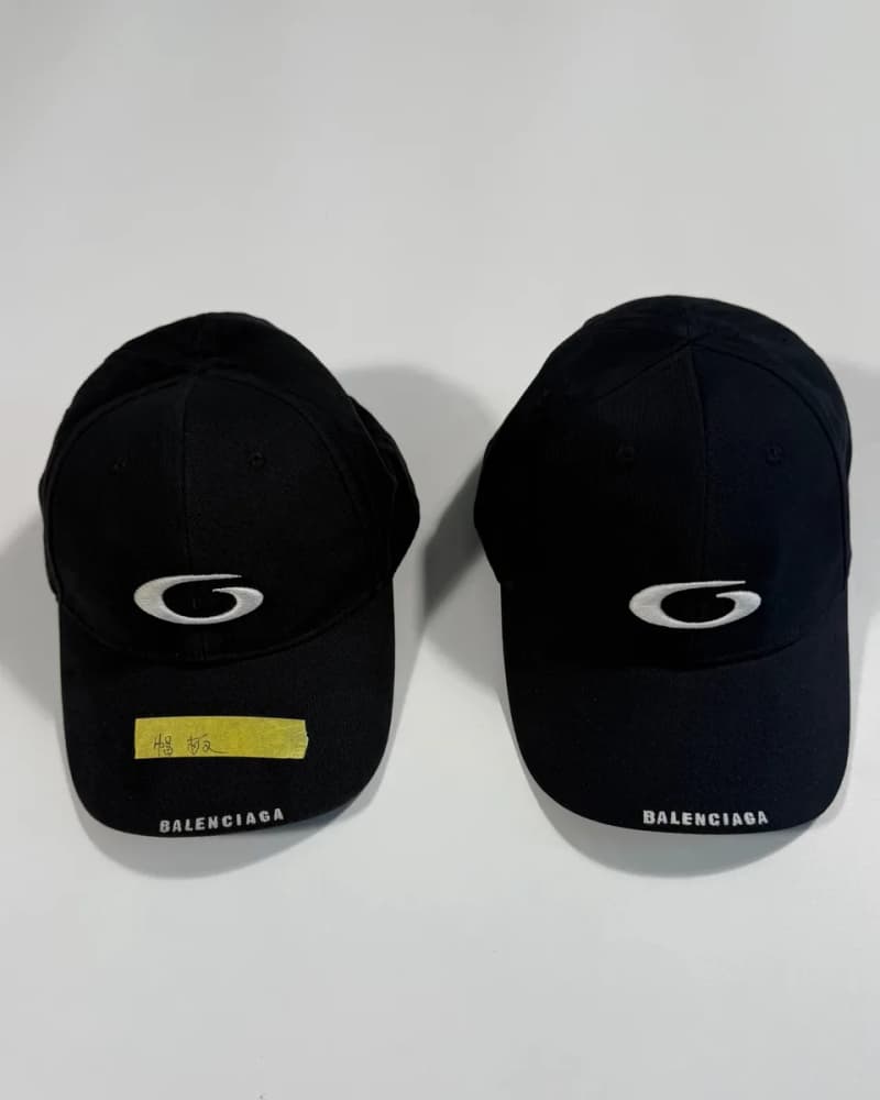 발렌시아가 리사이클 루프 자수 볼캡 14