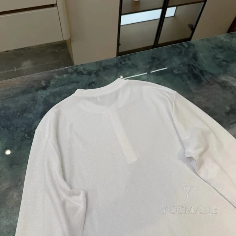 브루넬로 쿠치넬리 헨리넥 오버핏 긴팔 티셔츠 11