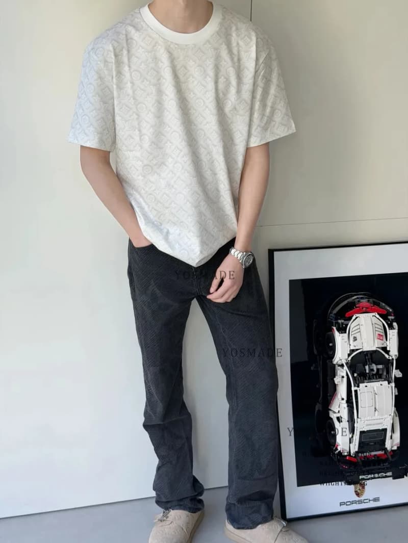 루이비통 모노그램 풀프린트 오버핏 반팔 티셔츠 4