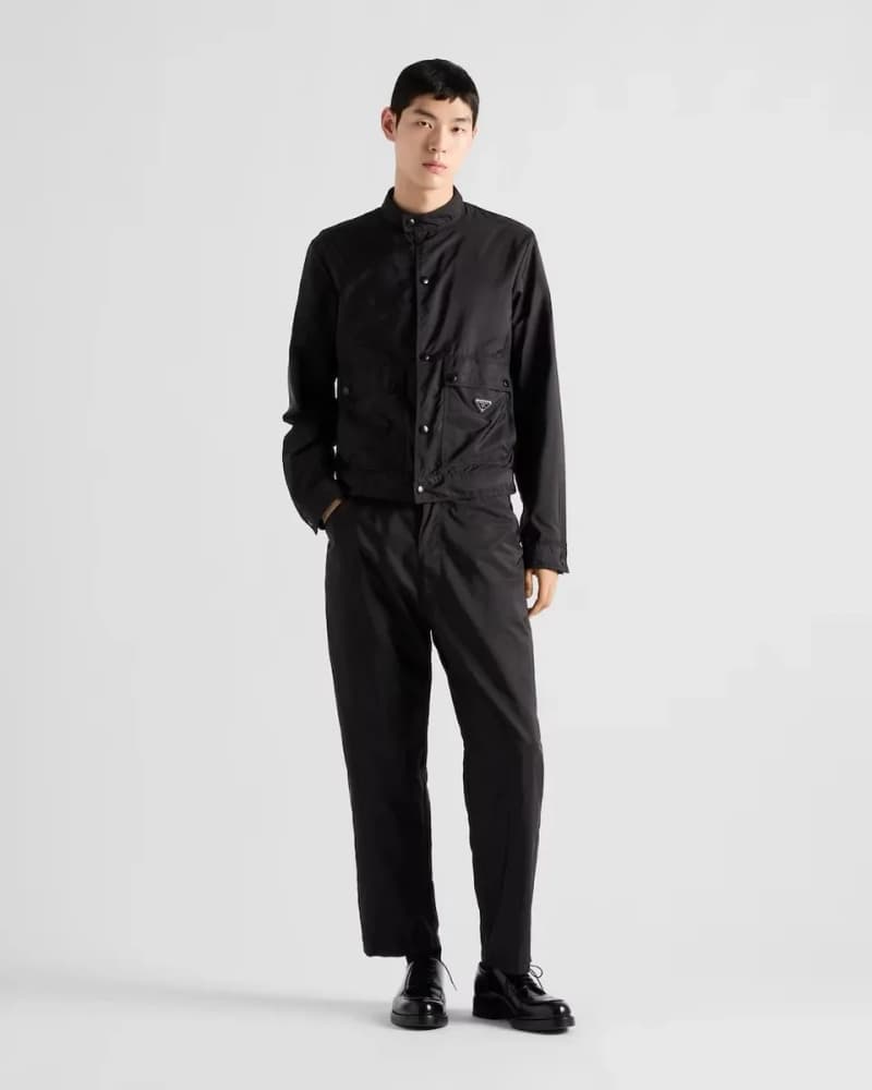 프라다 리사이클 나일론 카고 팬츠 4