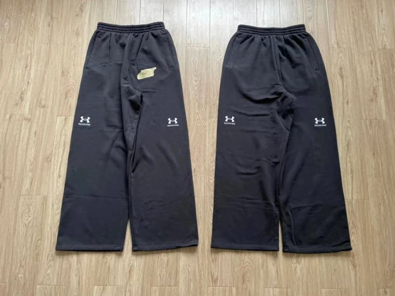 발렌시아가 x 언더아머 620그램 헤비 조인트 배기핏 와이드 슬랙스 6