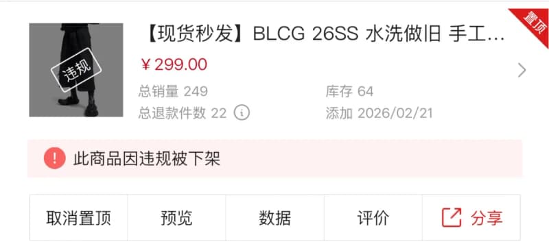 발렌시아가 워싱 빈티지 카고 워크웨어 반바지 (7부) 6