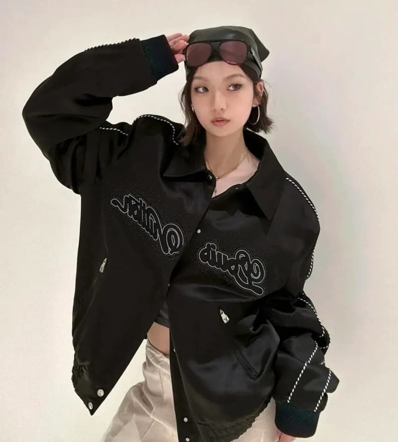 루이비통 새틴 핫드릴 사이드 트림 자켓 7