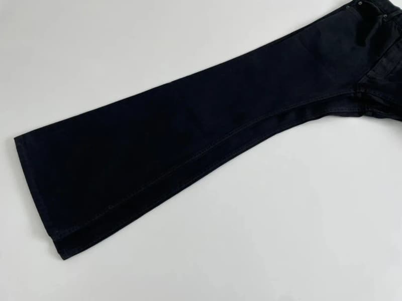 발렌시아가 25SS 아메리칸 캉롱 플레어 블랙 미세부츠컷 데님 7
