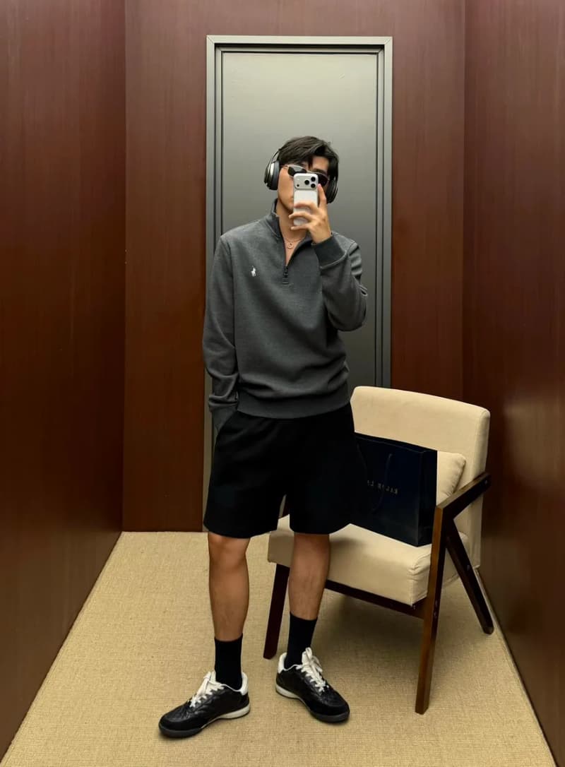 폴로 랄프로렌 폴로 포니 에어레이어 하프집업 스웨트셔츠 7