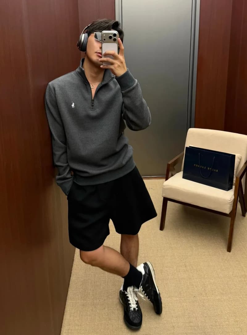 폴로 랄프로렌 폴로 포니 에어레이어 하프집업 스웨트셔츠 11