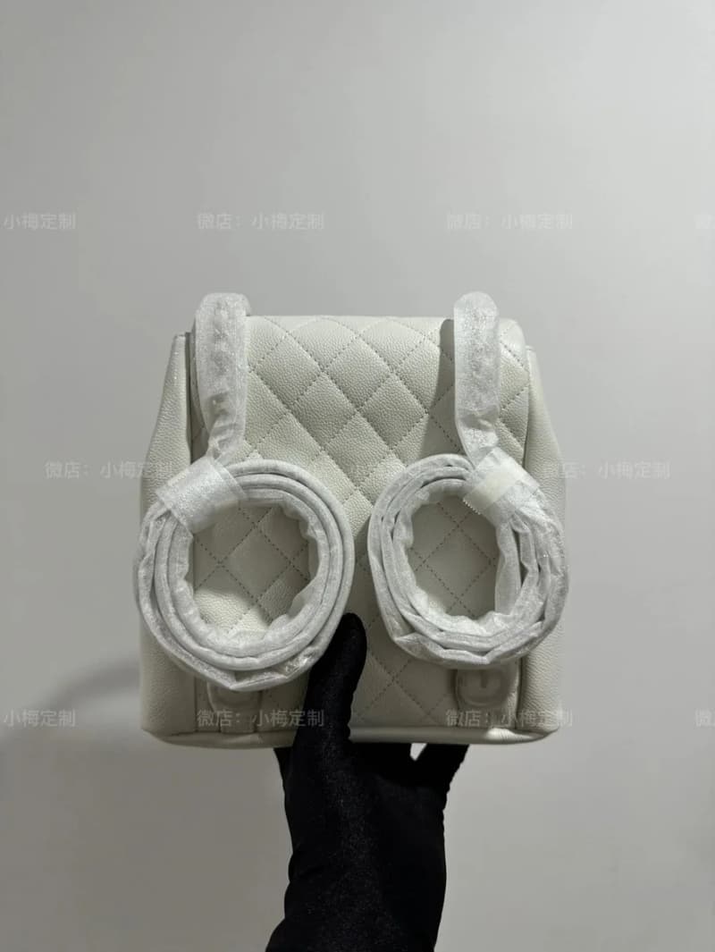 샤넬 듀마 개구리 백팩 라지 (캐비아 스킨) 7