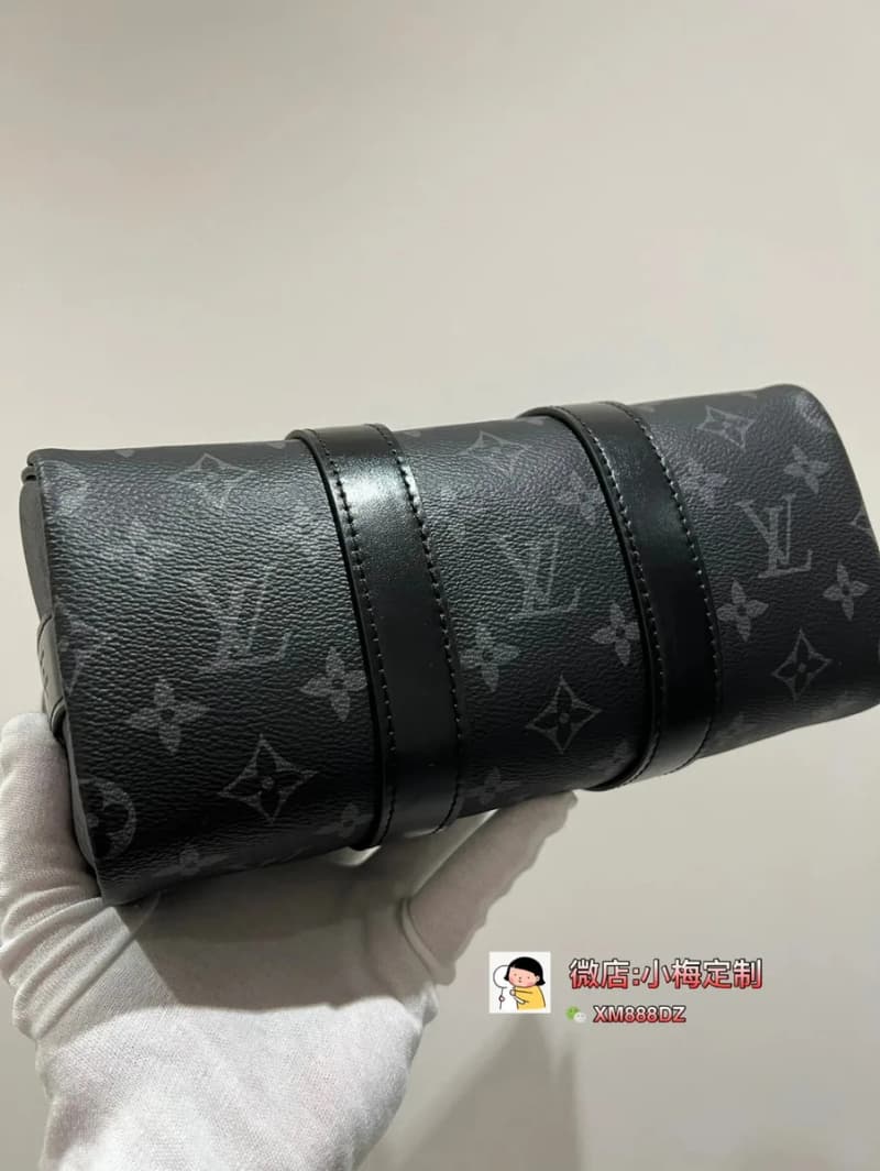 루이비통 키폴 25 블랙 사무라이 (모노그램 에클립스) 상세 2