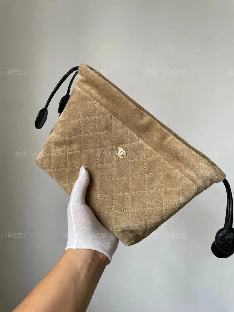 샤넬 복주머니백 스웨이드 (스몰) 4