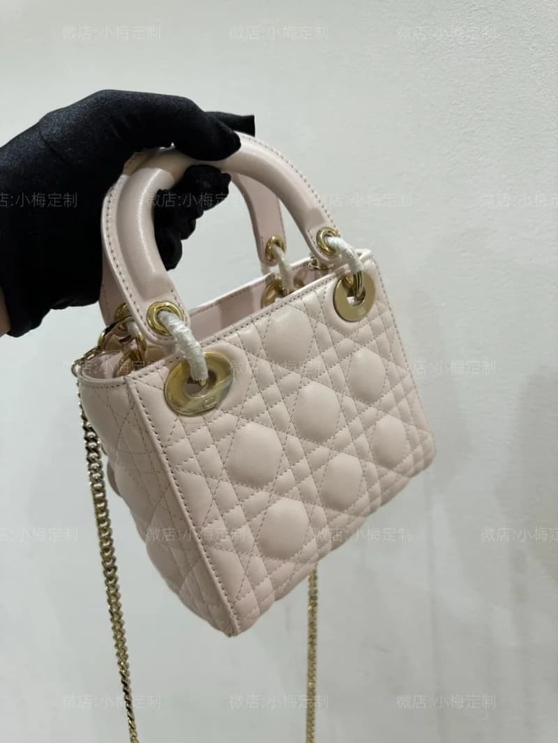 디올 레이디 디올 미니 3격 (양가죽 스티치 퀼팅) 7