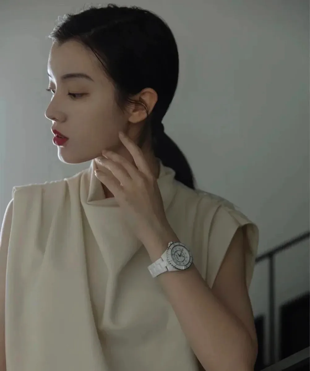 샤넬 J12 화이트 세라믹 다이아몬드 시계 7
