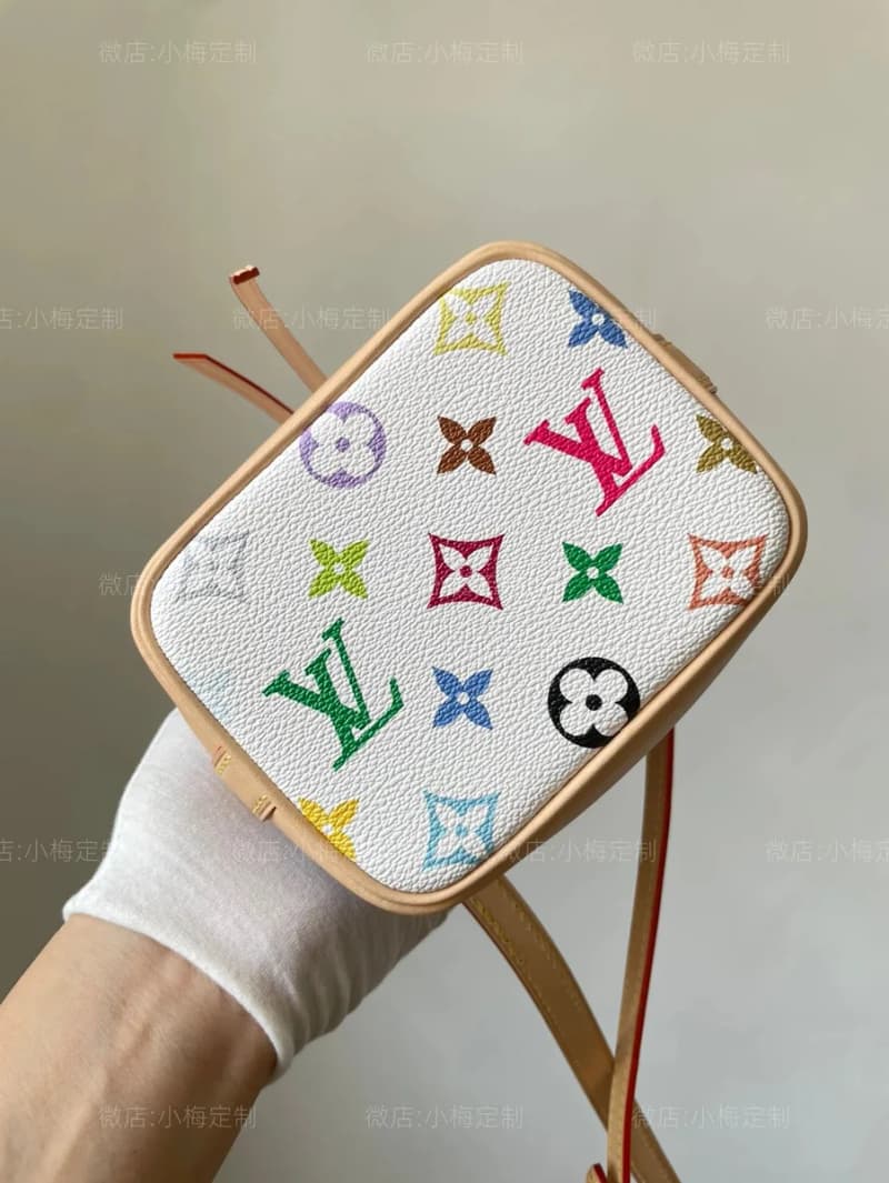 루이비통 나노 노에 (모노그램 멀티컬러 화이트) 3
