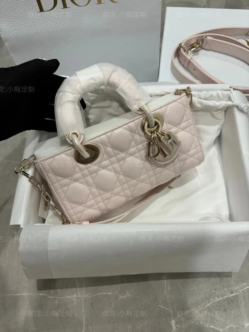 디올 레이디 디올 조이 호리즌탈 스몰 (램스킨) 3