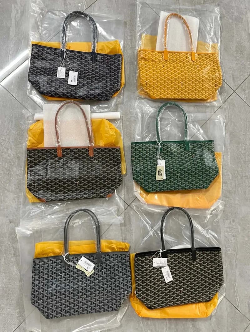고야드 아르투아 지퍼 쇼핑백 토트백 (Y 그라피티) 상세 2