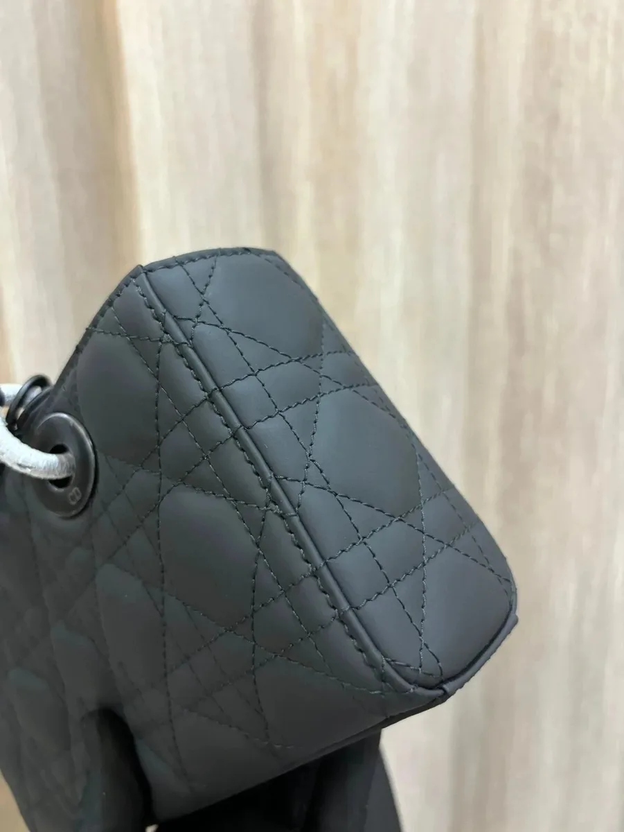 디올 레이디 디올 호리젠탈 스몰 (매트 카프스킨) 9