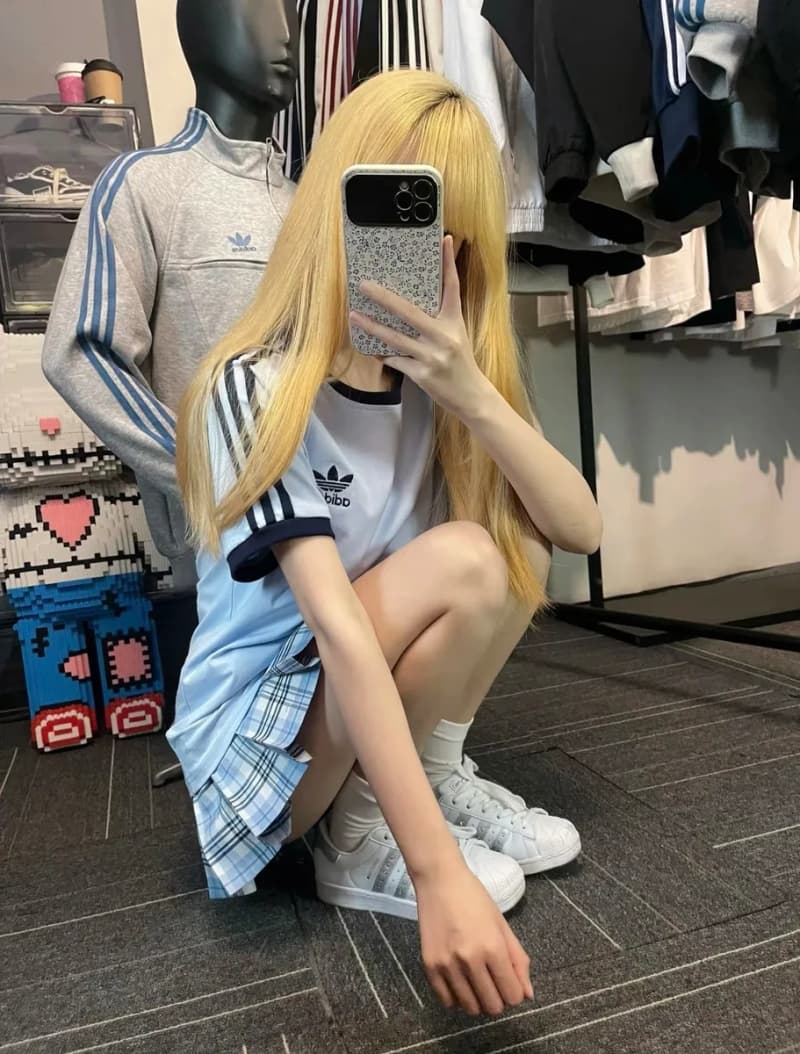 아디다스 삼선 클로버 로고 반팔 티셔츠 (클린핏) 상세 1