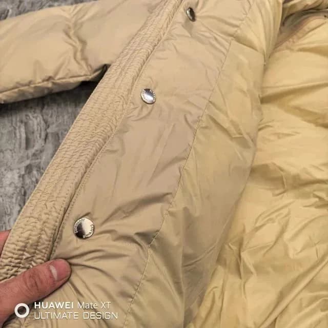 버버리 카키 후드 다운 자켓 (탈부착 후드, 화이트덕다운 90) 6
