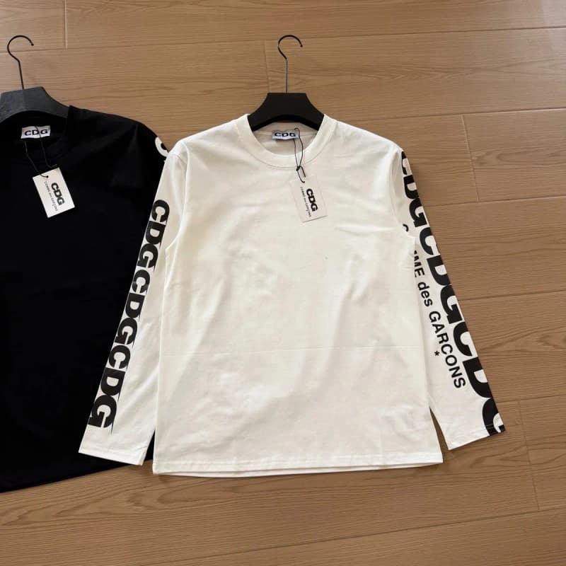 꼼데가르송 CDG 슬리브 레터링 롱슬리브 티셔츠 3