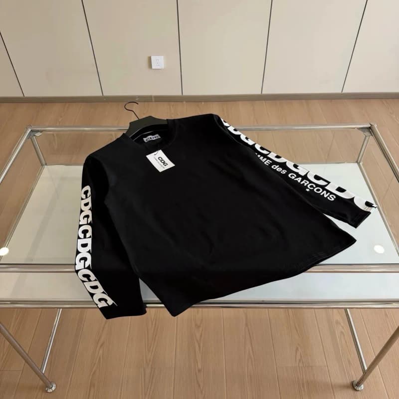 꼼데가르송 CDG 슬리브 레터링 롱슬리브 티셔츠 5